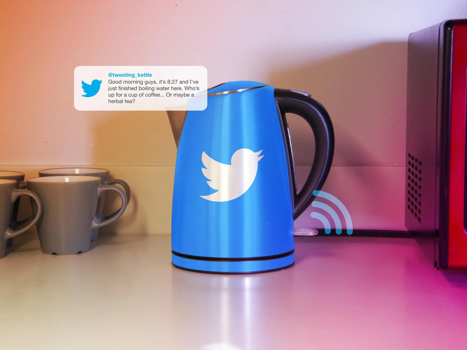 Smart Kettle Tweets to Save Energy and Inspire Change