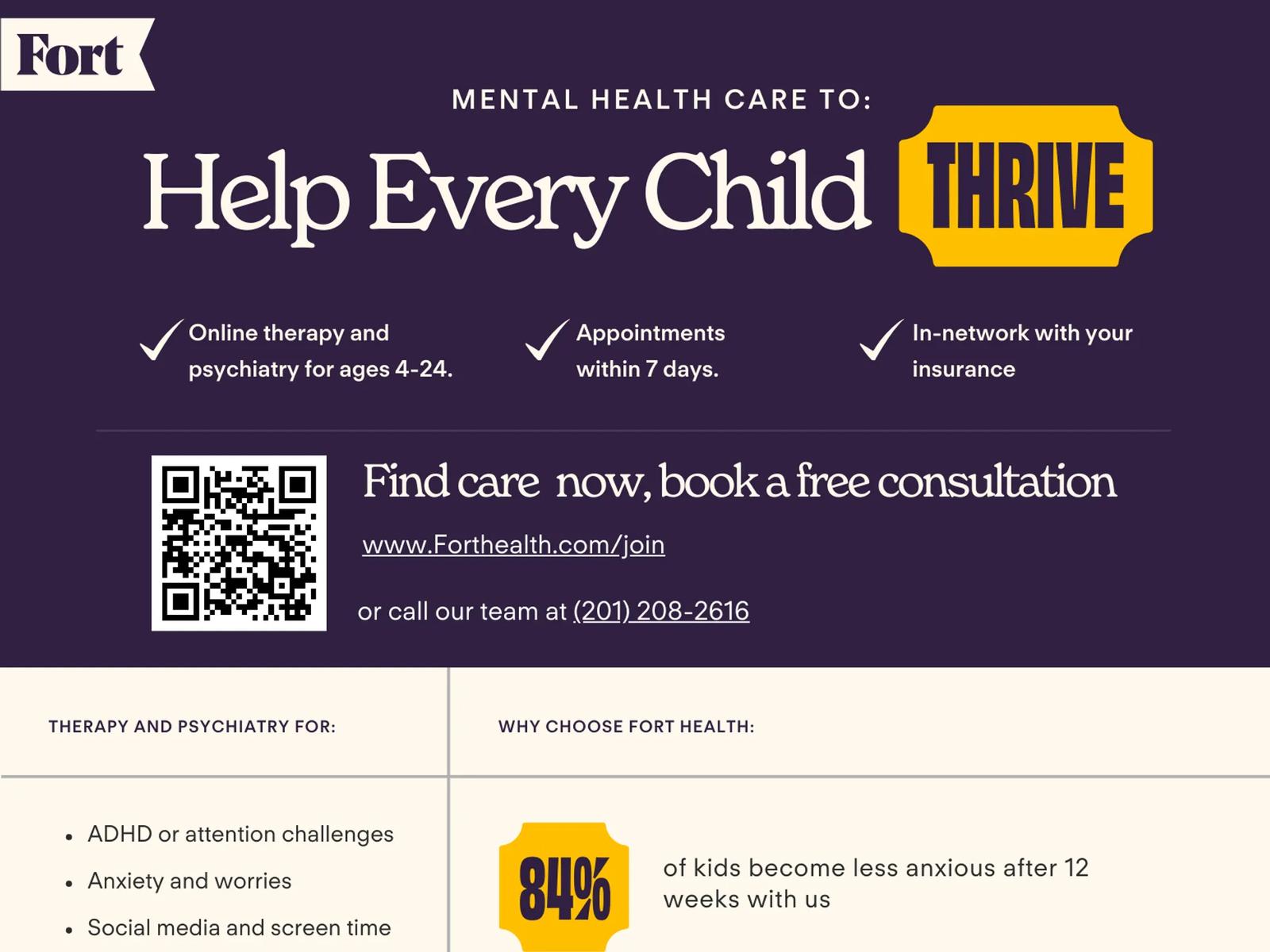 Building a new pediatric mental health care company